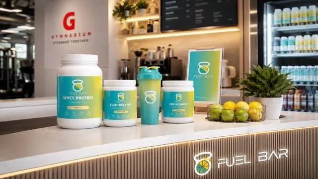 Το Fuel Bar του Gymnasium με smoothies και σνακ